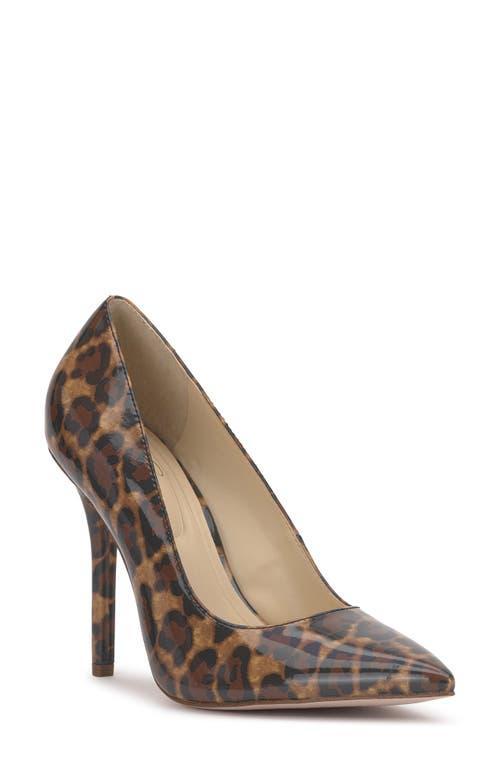 Jessica Simpson Levila Leather Stiletto Pumps Product Image