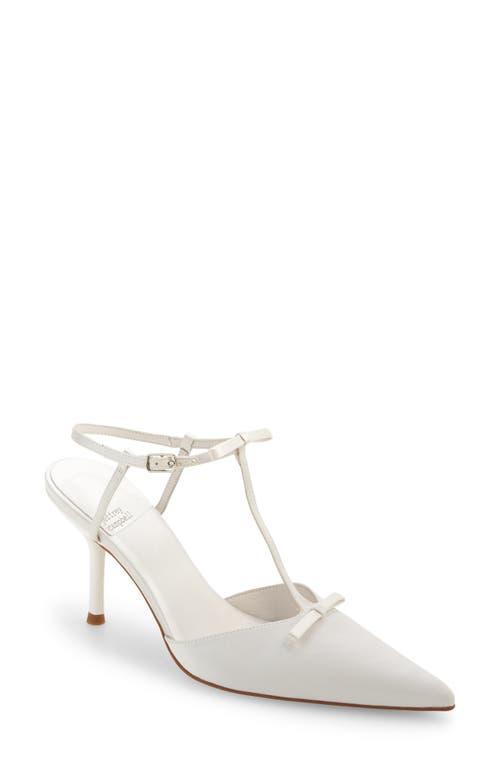 JEFFREY CAMPBELL Women's Playhouse Pointed Toe Pumps In White Product Image