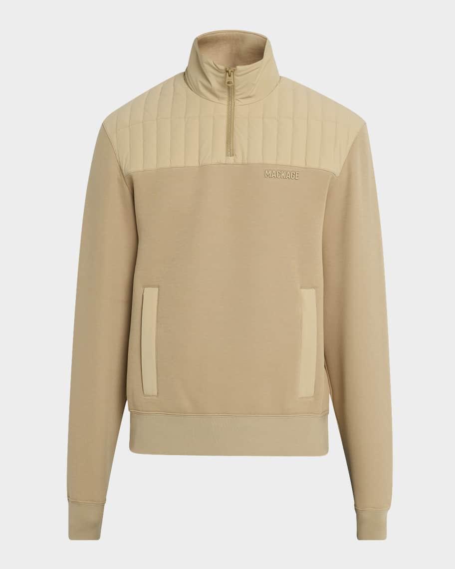 Men's Corey Hybrid Down Quarter-Zip Sweater Product Image