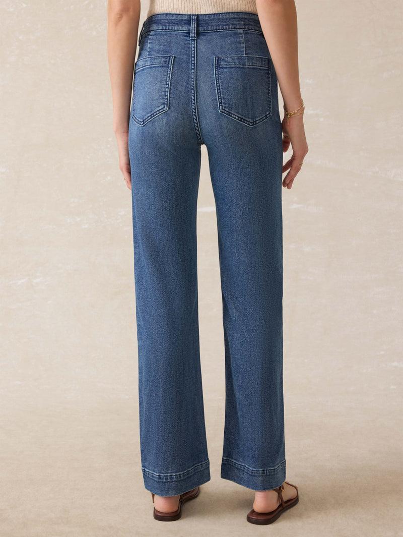 Stretch Terry Patch Pocket Pant - Riverton Wash Product Image