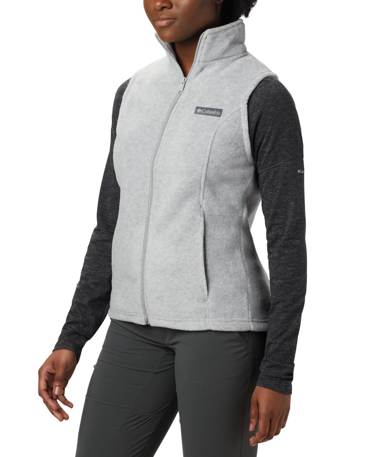 Women's Columbia Benton Springs Vest, Size: Large, Grey Heather Product Image