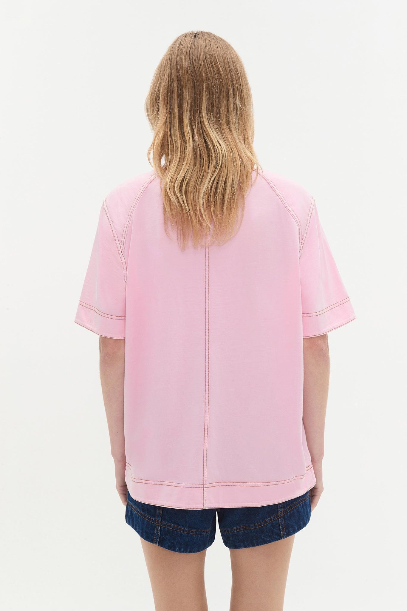 Remi Denim Wash Tee Product Image