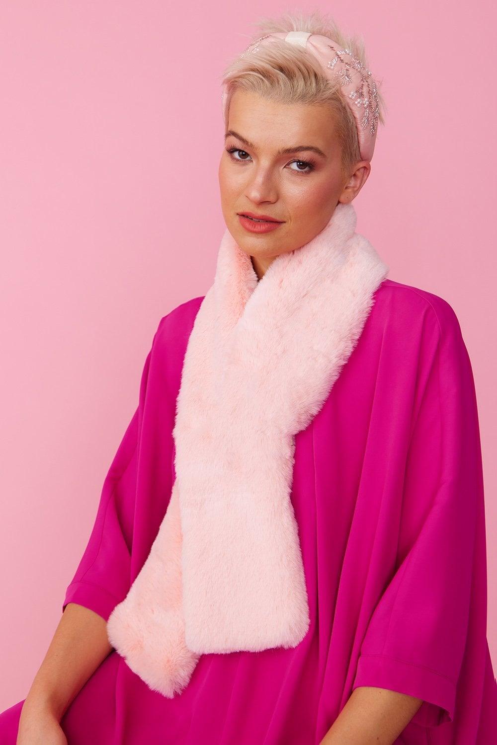 Faux Fur Scarf- 2 colors Product Image