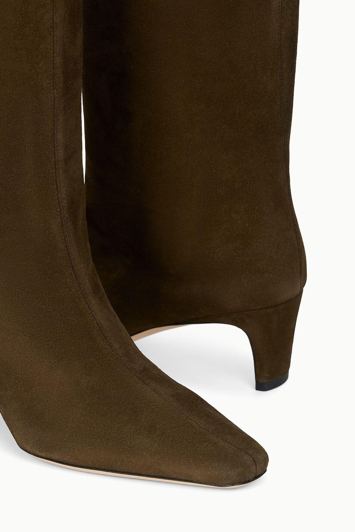 WALLY BOOT | TRUFFLE SUEDE Product Image