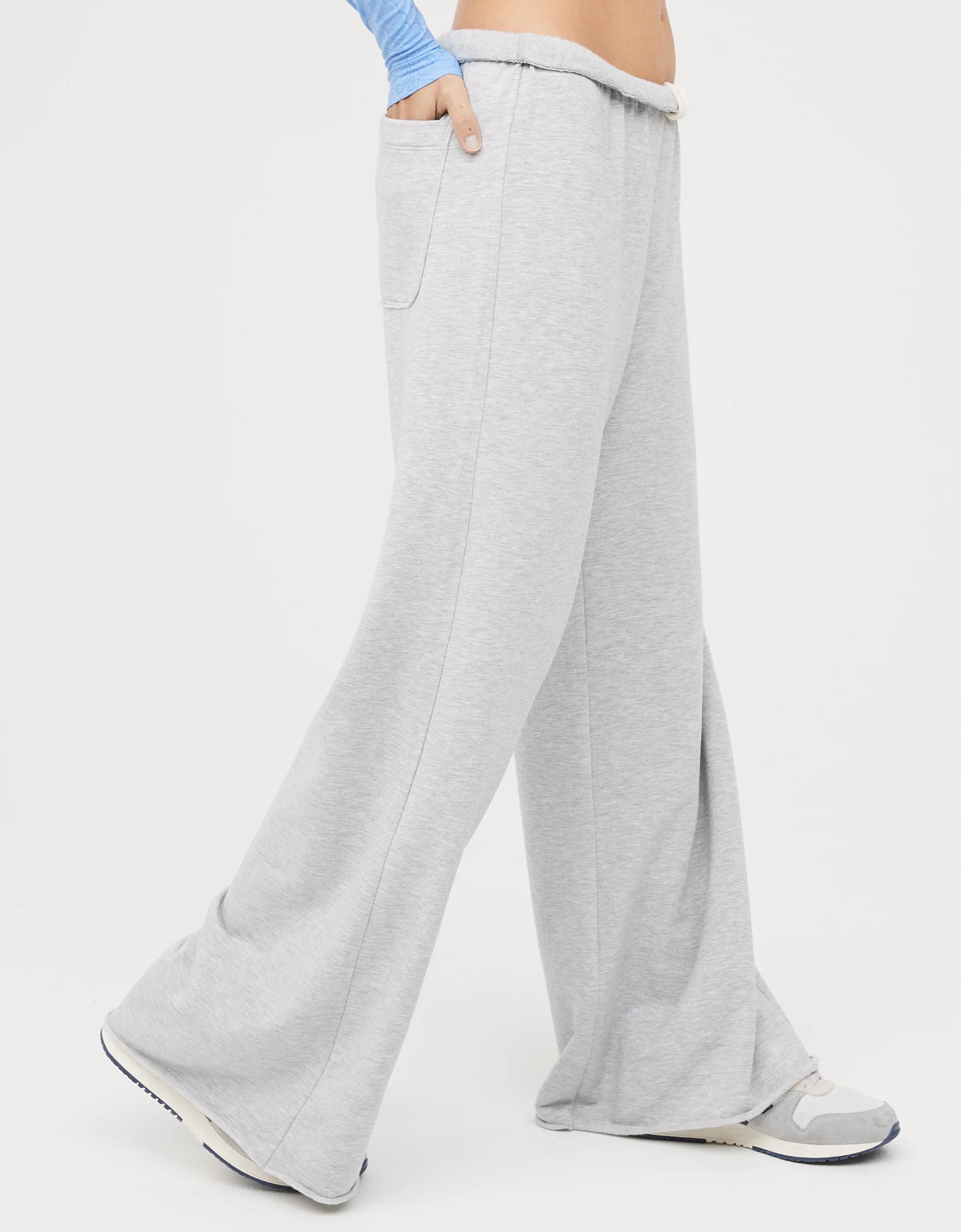 OFFLINE By Aerie OTT Fleece Super Wide Leg Pant Product Image