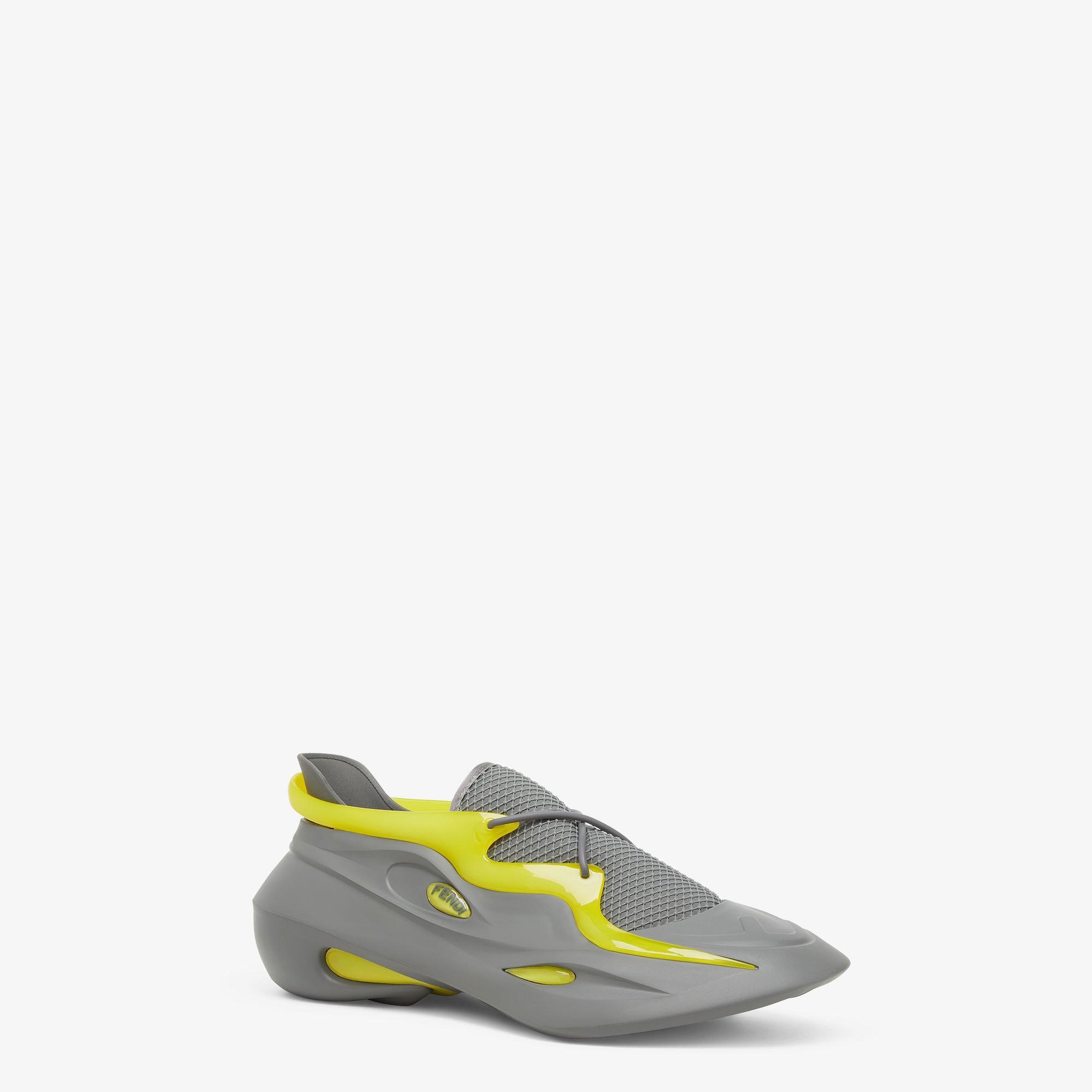 Fendi Mad SneakersGray Lycra® running shoe Product Image