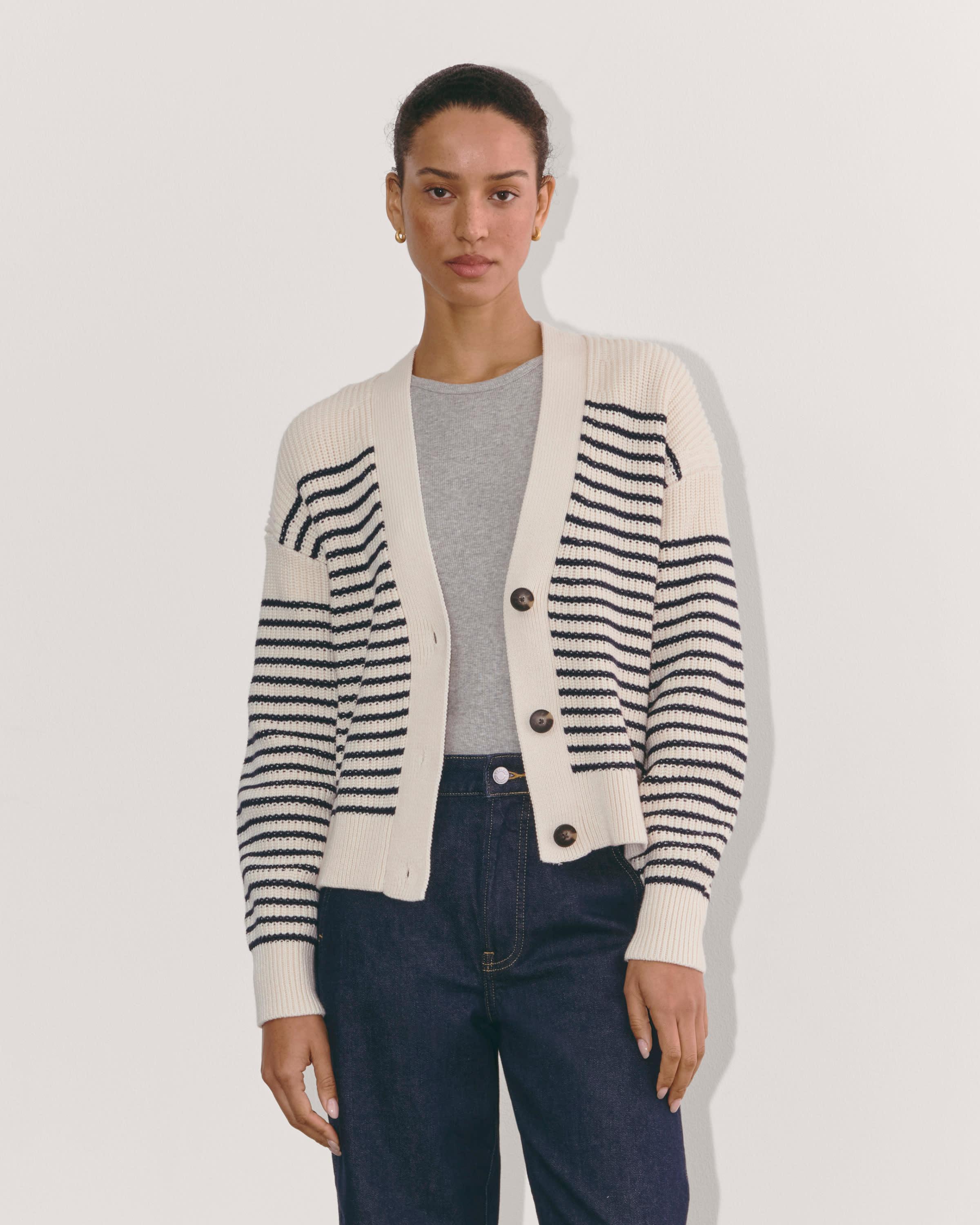 Womens Boxy Cardigan in Everyday Cotton by Everlane Product Image