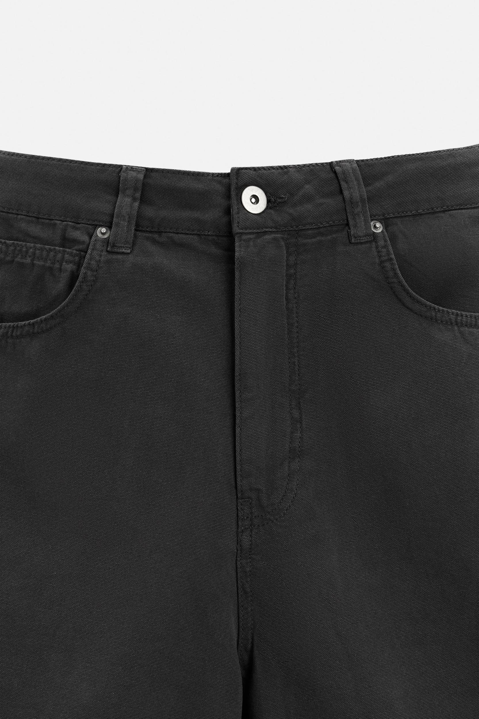 WASHED OVERSIZED FIT BERMUDA SHORTS Product Image