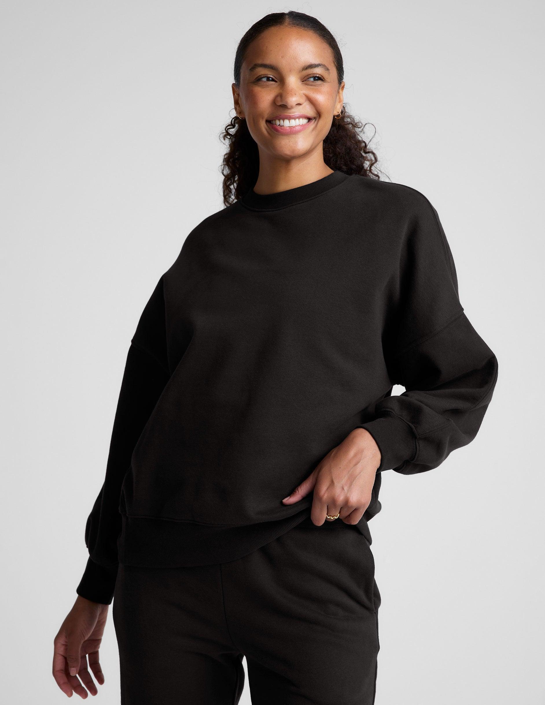 LuxeFleece Oversized Sweatshirt Product Image