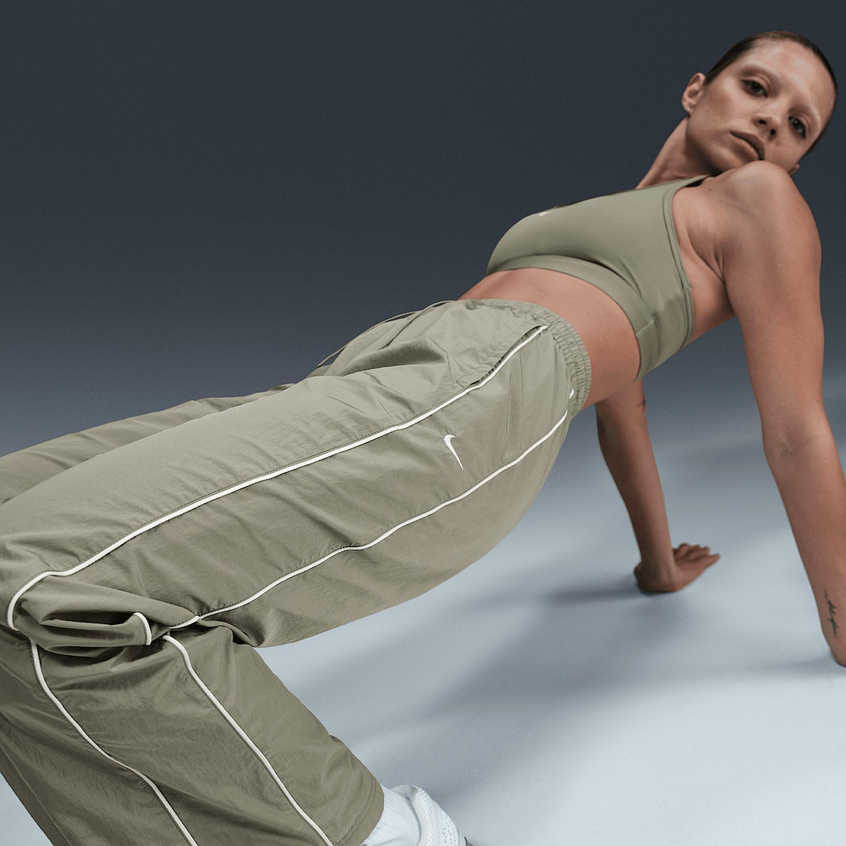 Womens Nike Windrunner High-Waisted Woven Open-Hem Pants Product Image