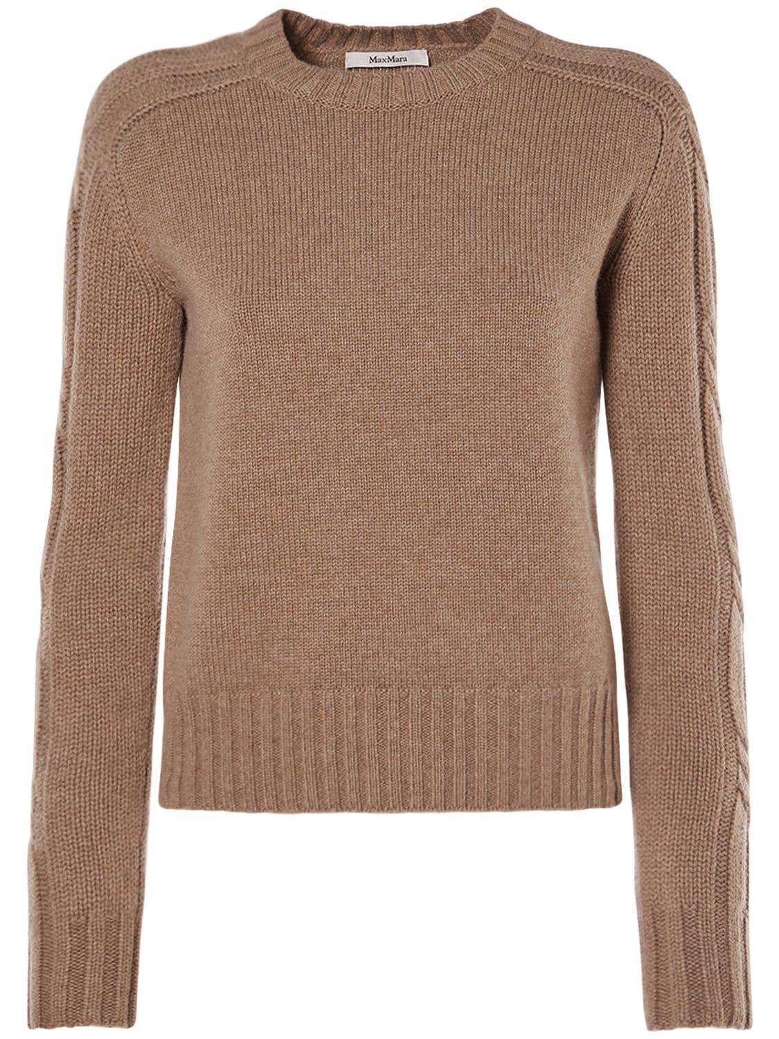 Odessa Cashmere Sweater In Casha Scuro Product Image