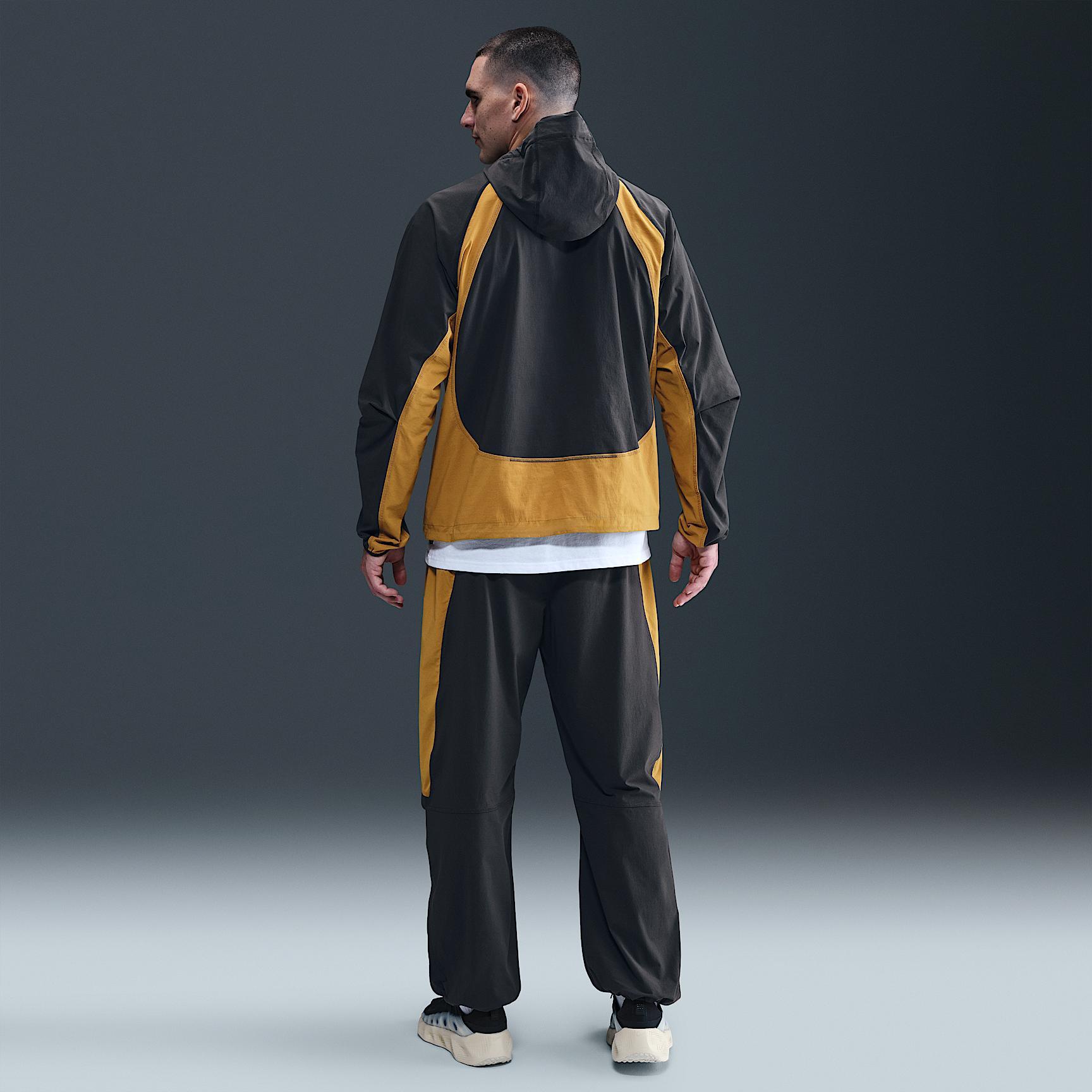 Nike Mens Tech Dri-FIT Woven Color-Block Oversized Pants | IH8466-060 Product Image