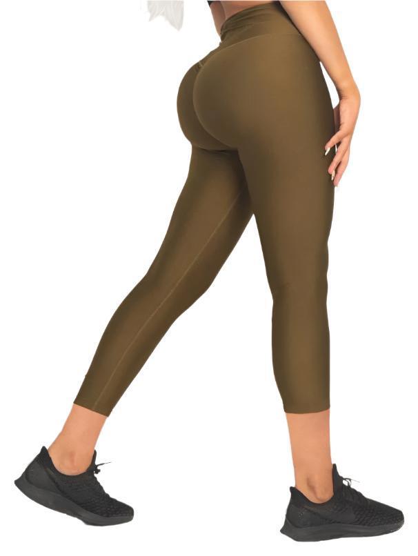 Obsession Shapewear Capri Leggings - Olive Product Image