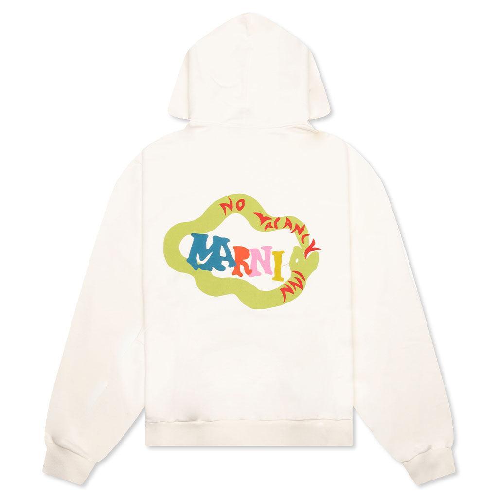 Marni x No Vacancy Inn Hooded Sweatshirt - Limestone Male Product Image