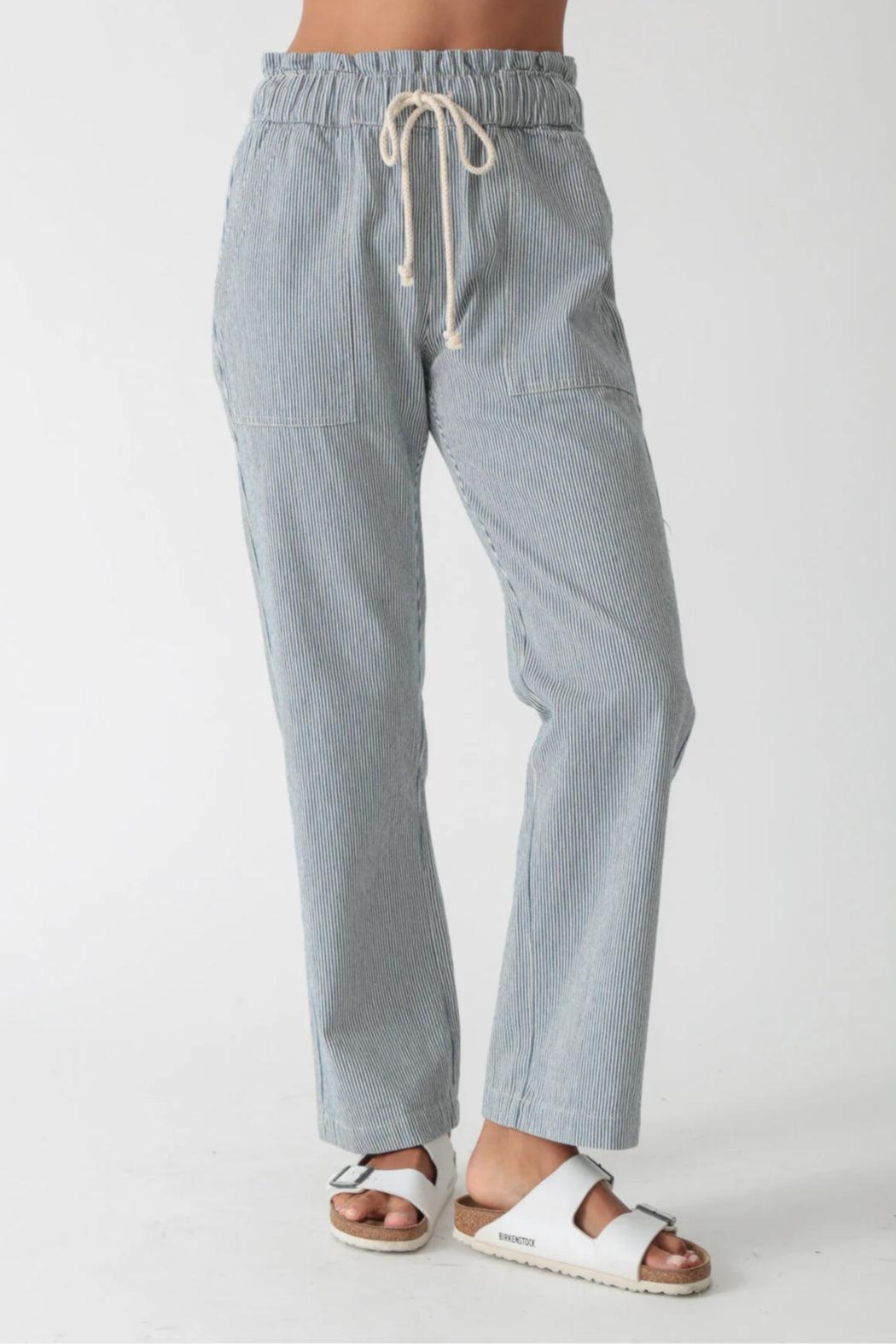 Easy Pant - Indigo Stripe Product Image