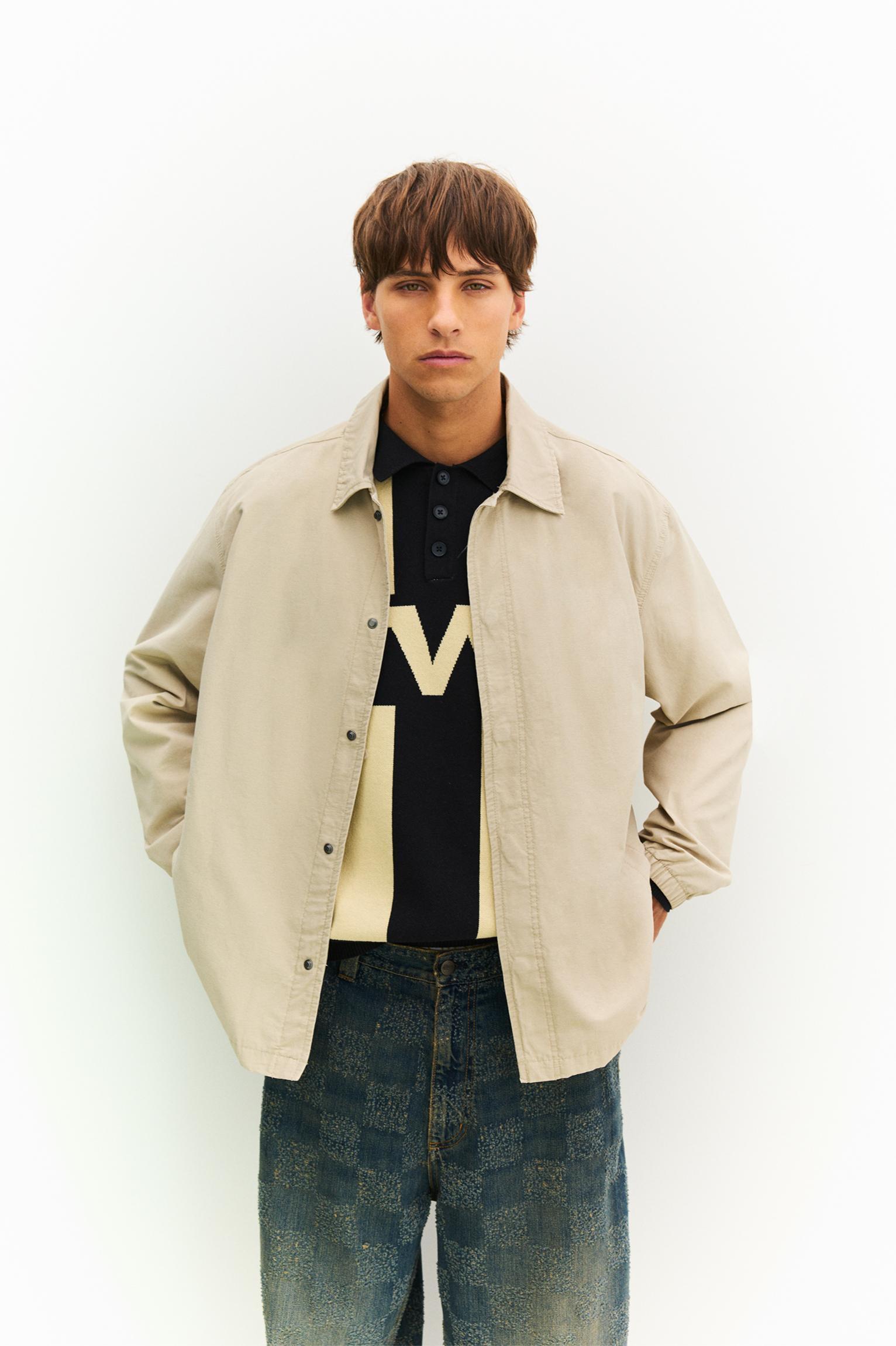 Lightweight cotton jacket Product Image