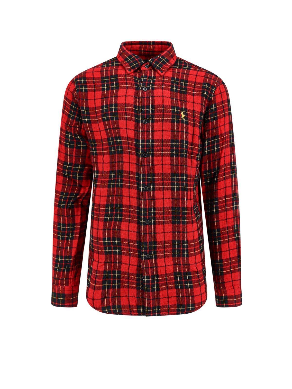 POLO RALPH LAUREN Shirt In Red Product Image