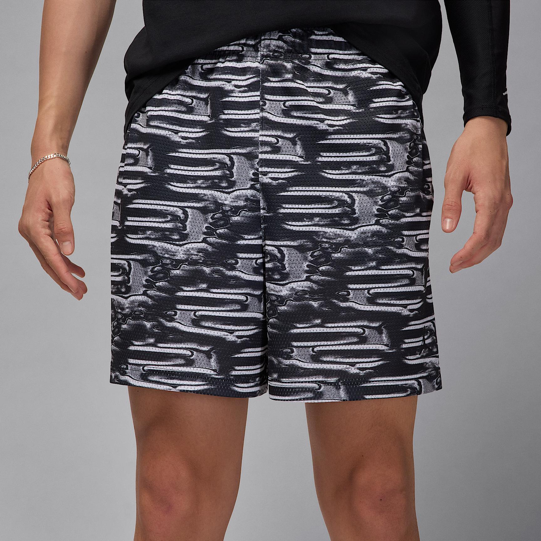 Jordan Sport Men's Dri-FIT Printed Mesh Shorts Product Image