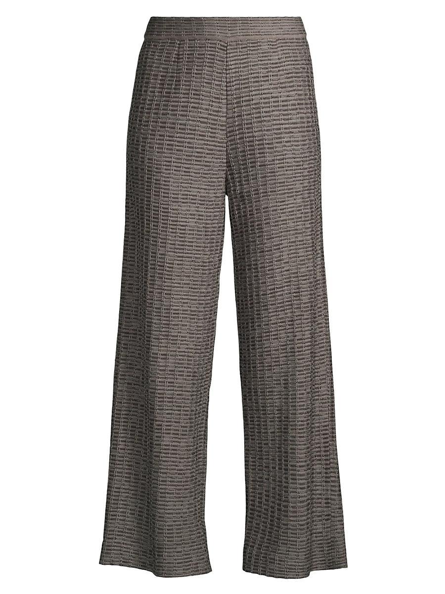Misook Tweed Pull On Pants Product Image