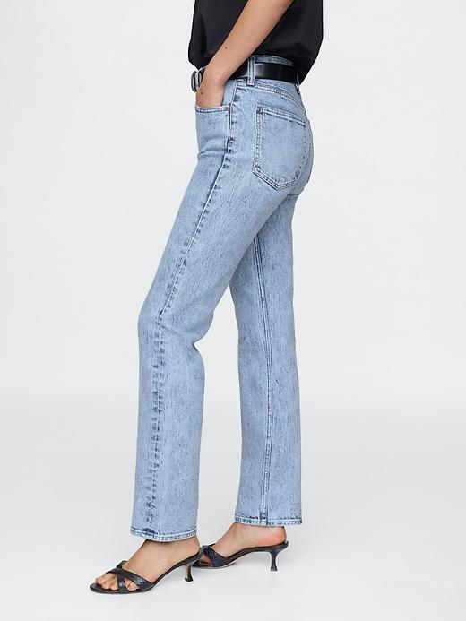 High Rise '90s Straight Jeans Product Image