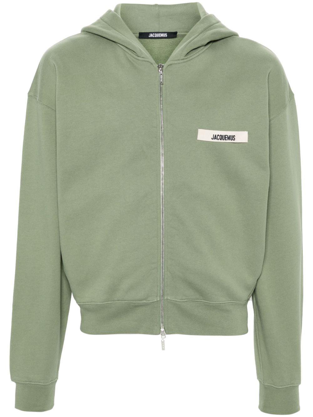 JACQUEMUS Sweatshirt In Verde Product Image