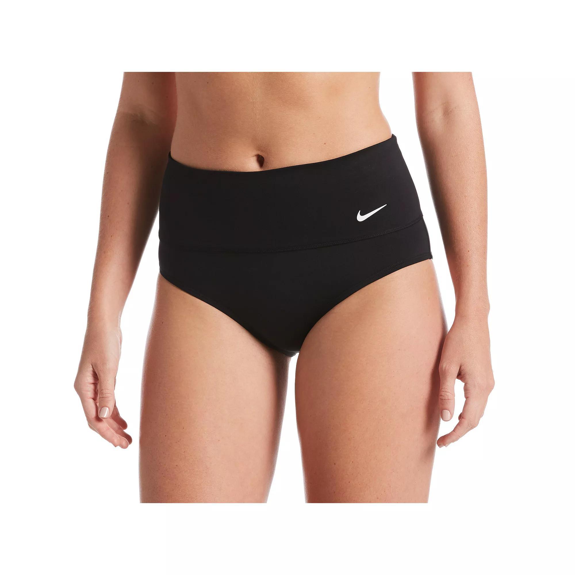 Women's Nike Essential High-Waist Swim Bottoms,  Product Image