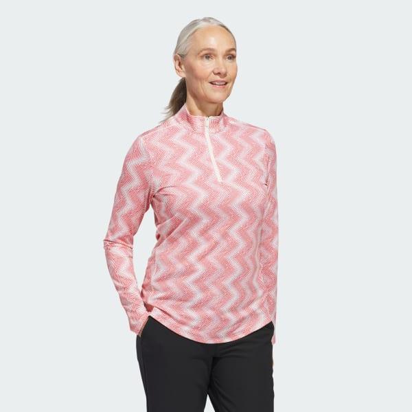 Ultimate365 Printed Quarter-Zip Mock Product Image