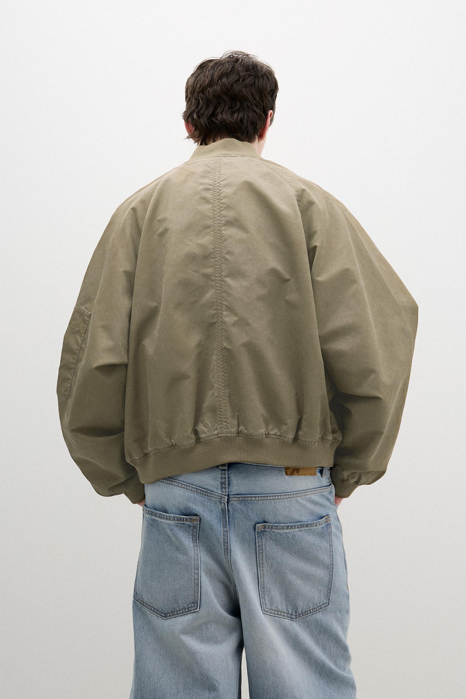 Bomber jacket with pockets Product Image