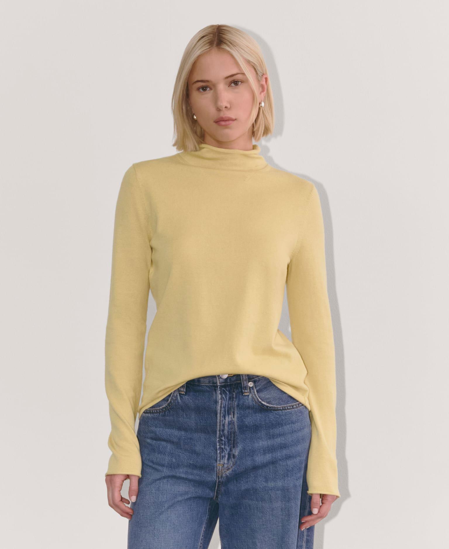 Womens Funnel Neck in Cotton Cashmere Sweater by Everlane Product Image