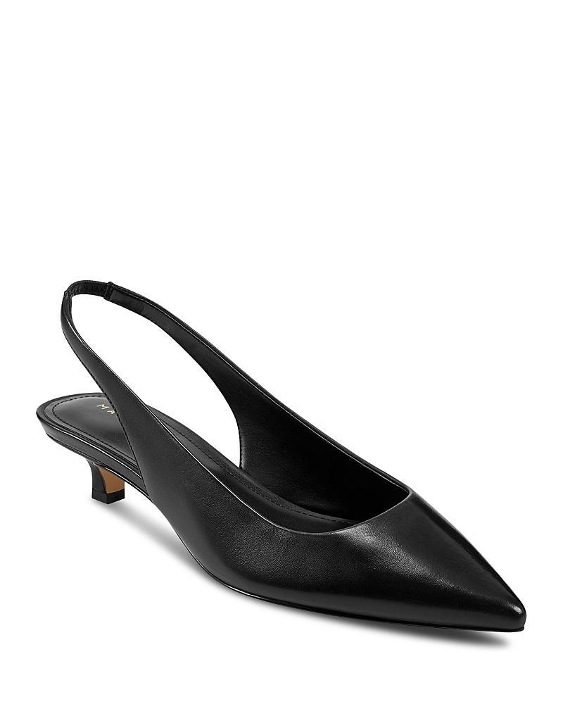 Posey Slingback Kitten-Heel Pumps Product Image