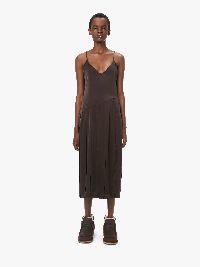 RIBBON PANEL DRESS in brown | JW Anderson US  Product Image