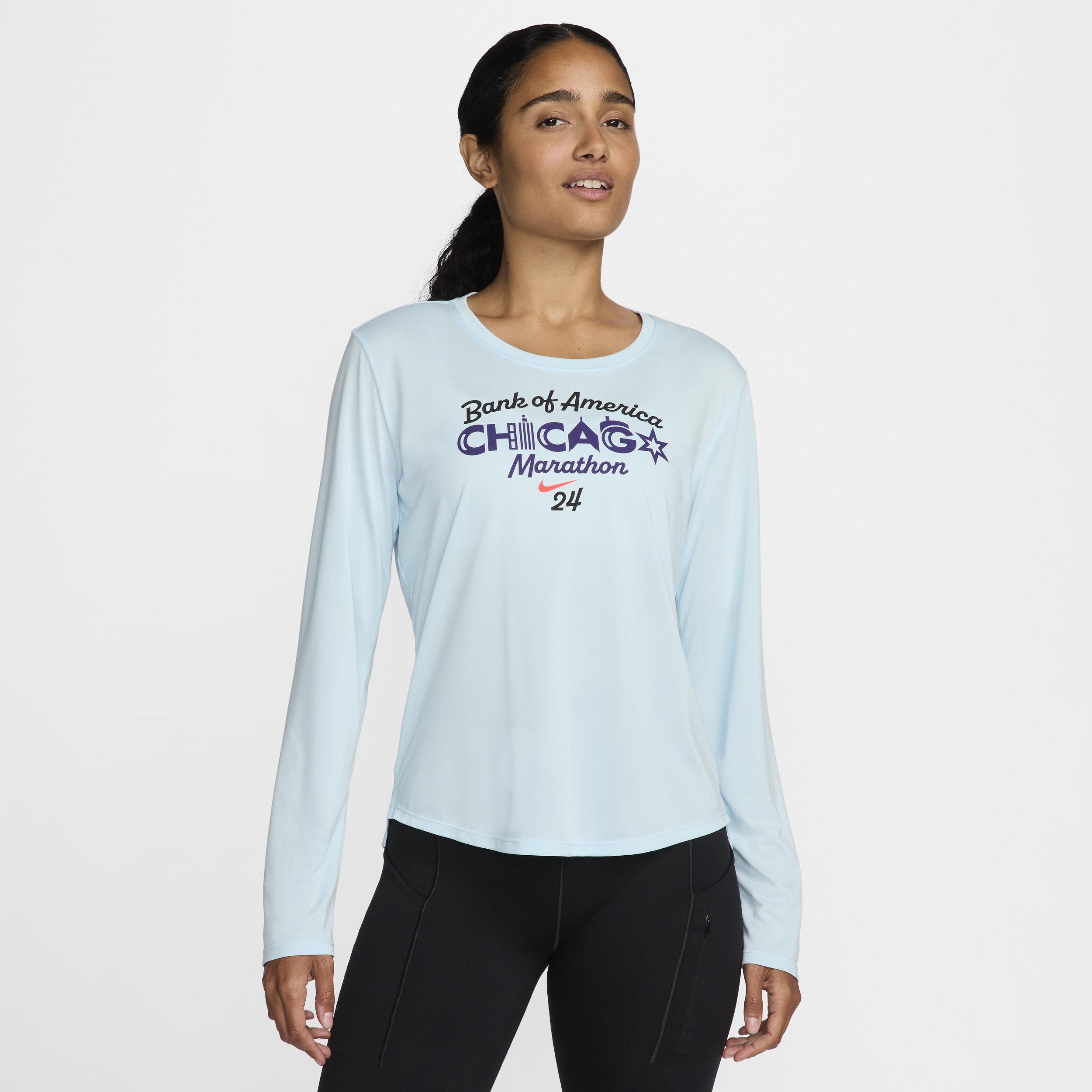 Nike One Women's Dri-FIT Long-Sleeve Running Top Product Image