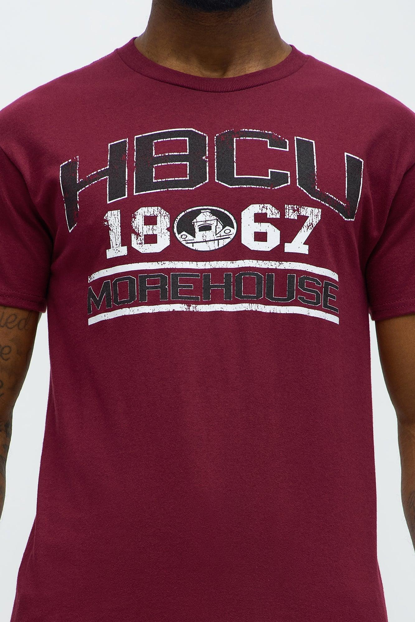 HBCU Morehouse Short Sleeve Tee - Burgundy Product Image