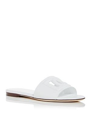 Dolce & Gabbana Womens Slide Sandals Product Image