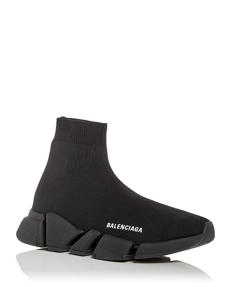 Balenciaga Mens Speed 2.0 Knit High Top Sneakers Product Image