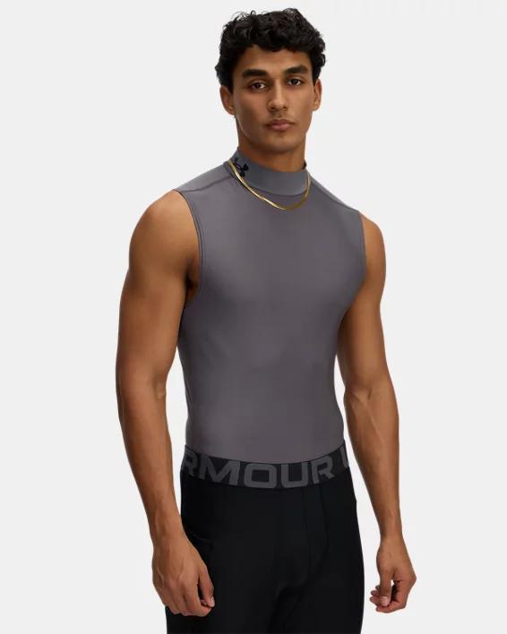 Mens HeatGear OG Sleeveless Mock Product Image