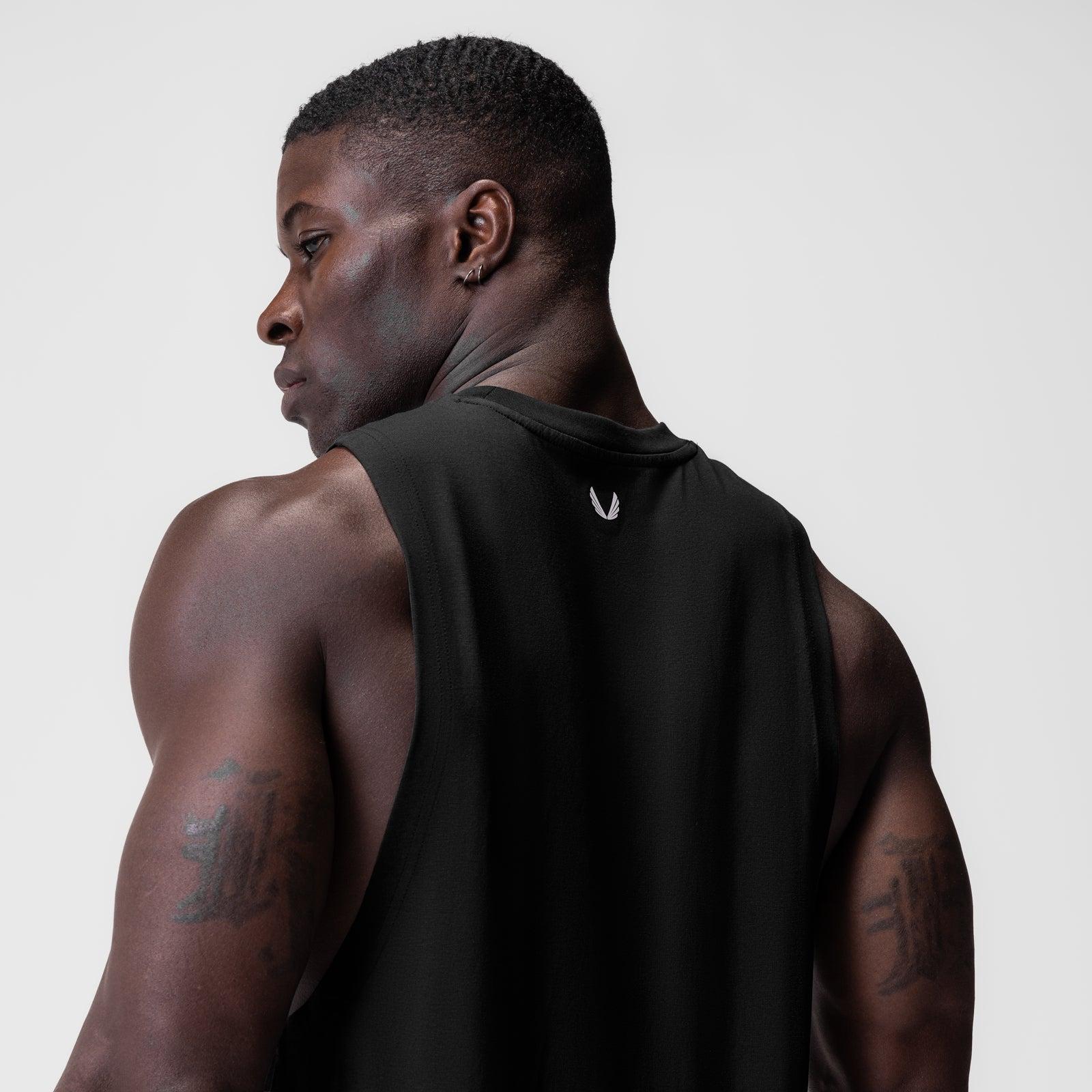 0926. Supima® Muscle Tank - Olive Product Image