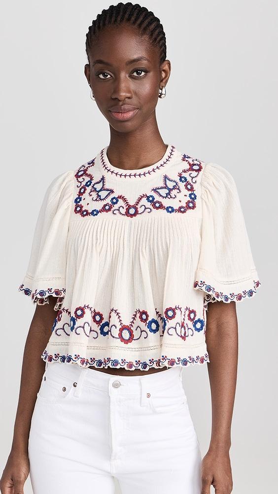 Sea Soren Embroidery Top | Shopbop Product Image