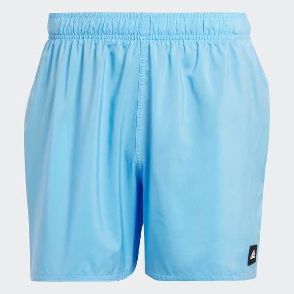 adidas Solid CLX Short-Length Swim Shorts Pure Ruby M Mens Product Image