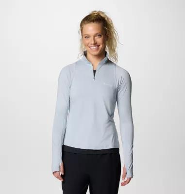 Columbia Womens Weekend Ascent Half Zip Shirt- Product Image