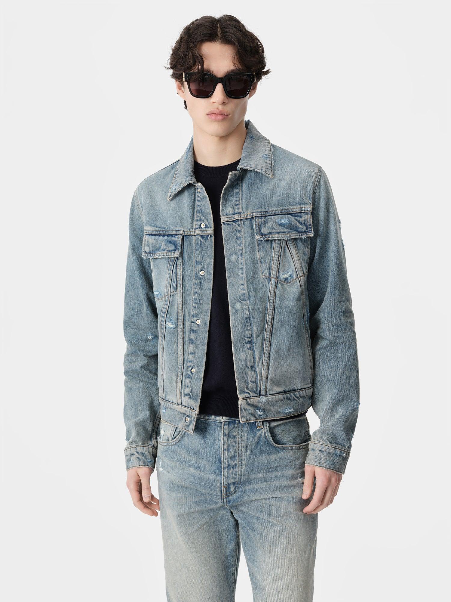 MA TRUCKER JACKET - Antique Indigo Product Image