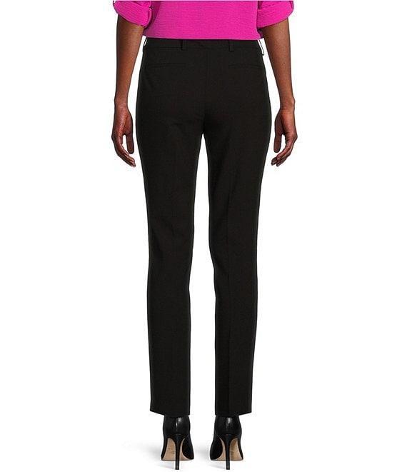 Calvin Klein Luxe Stretch Slim-Leg Pants Product Image