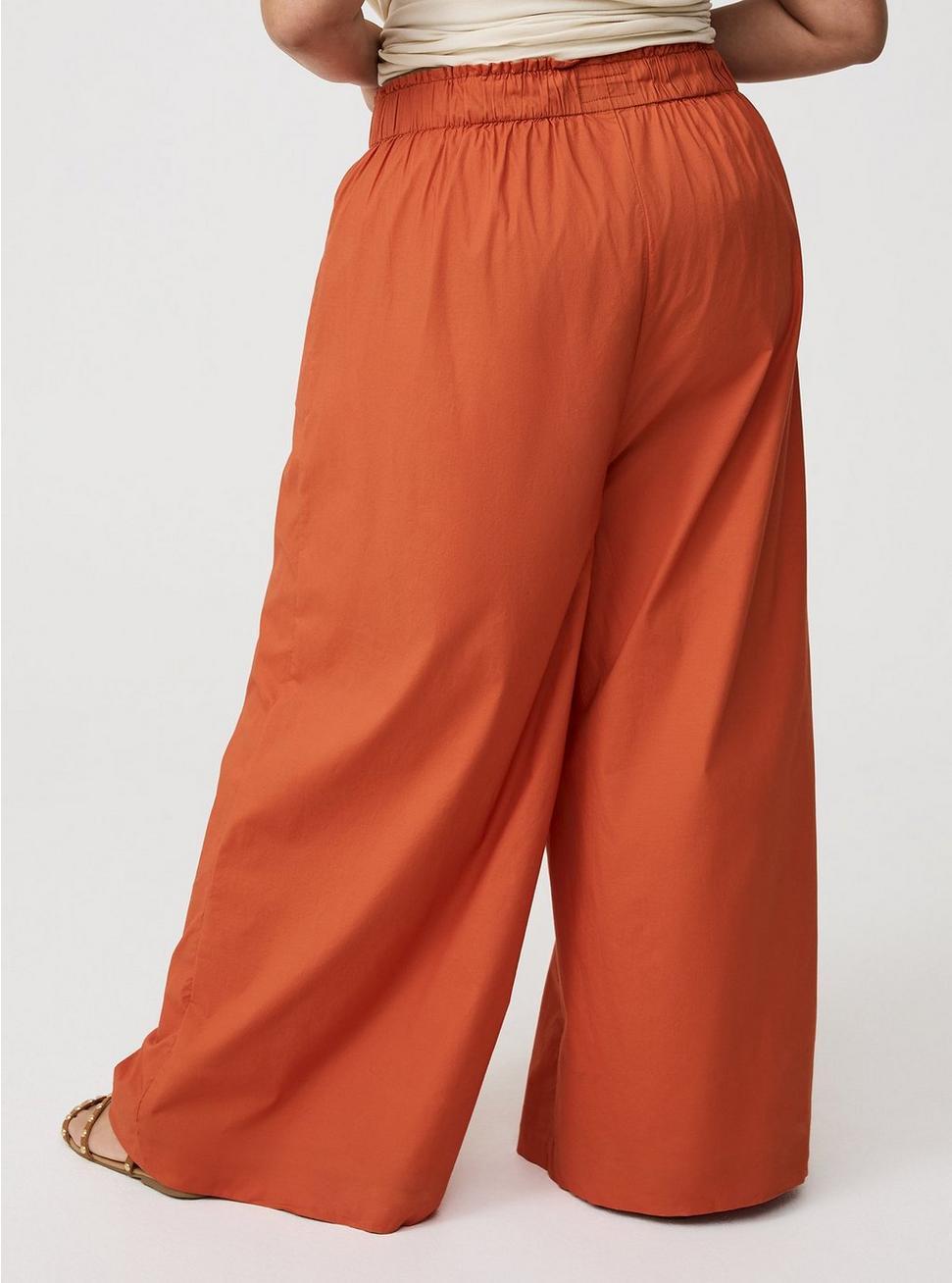 Pull-On Paper Bag Crop Pant Product Image