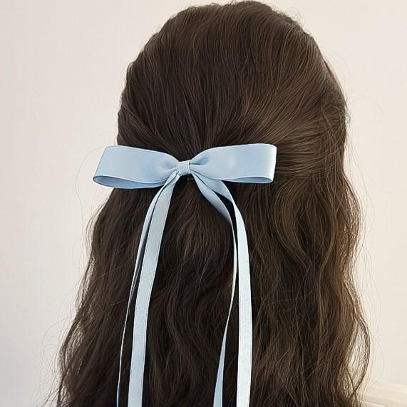 Plain Bow Hair Clip Product Image