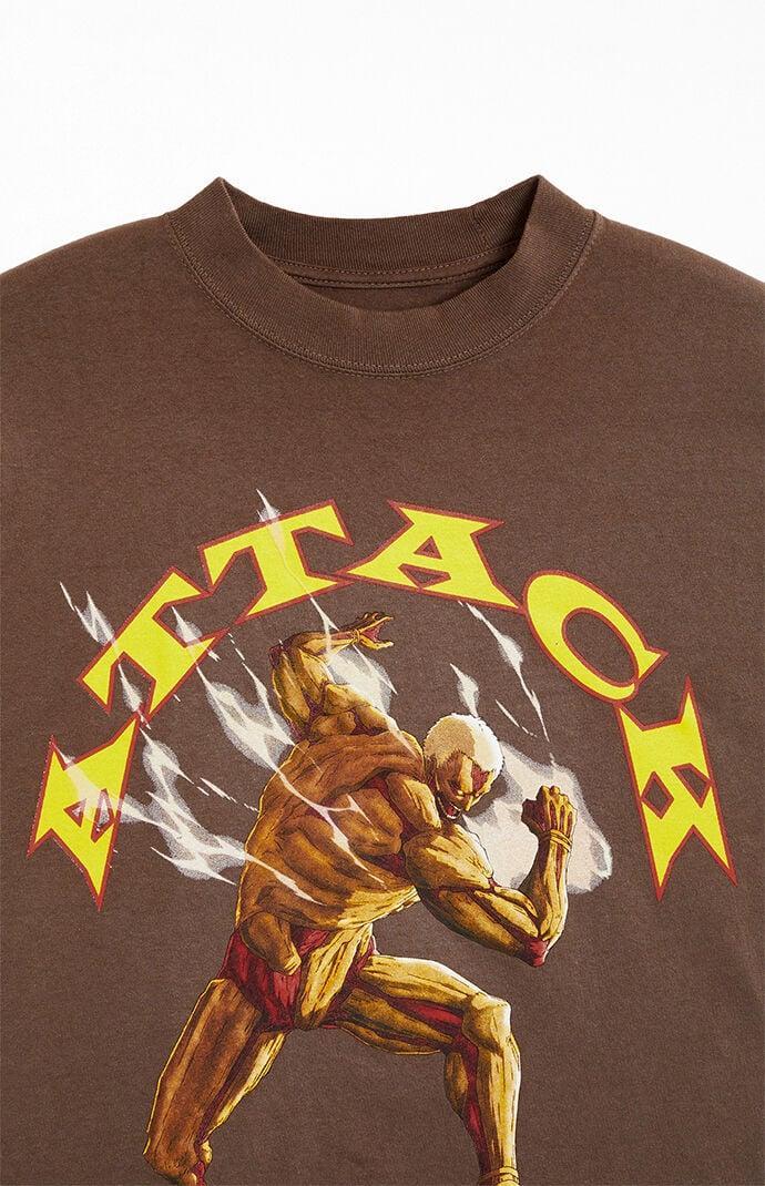 HYPLAND Men's Attack On Titan Gym T-Shirt Product Image