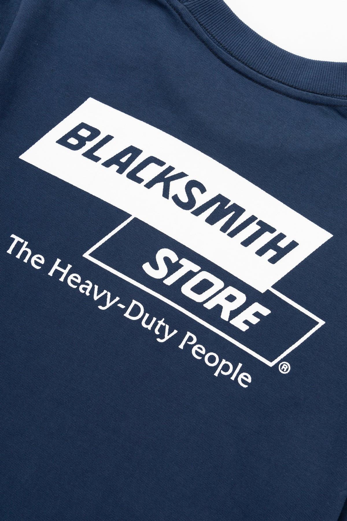 Blacksmith - Heavy Duty People Tee - Navy Product Image