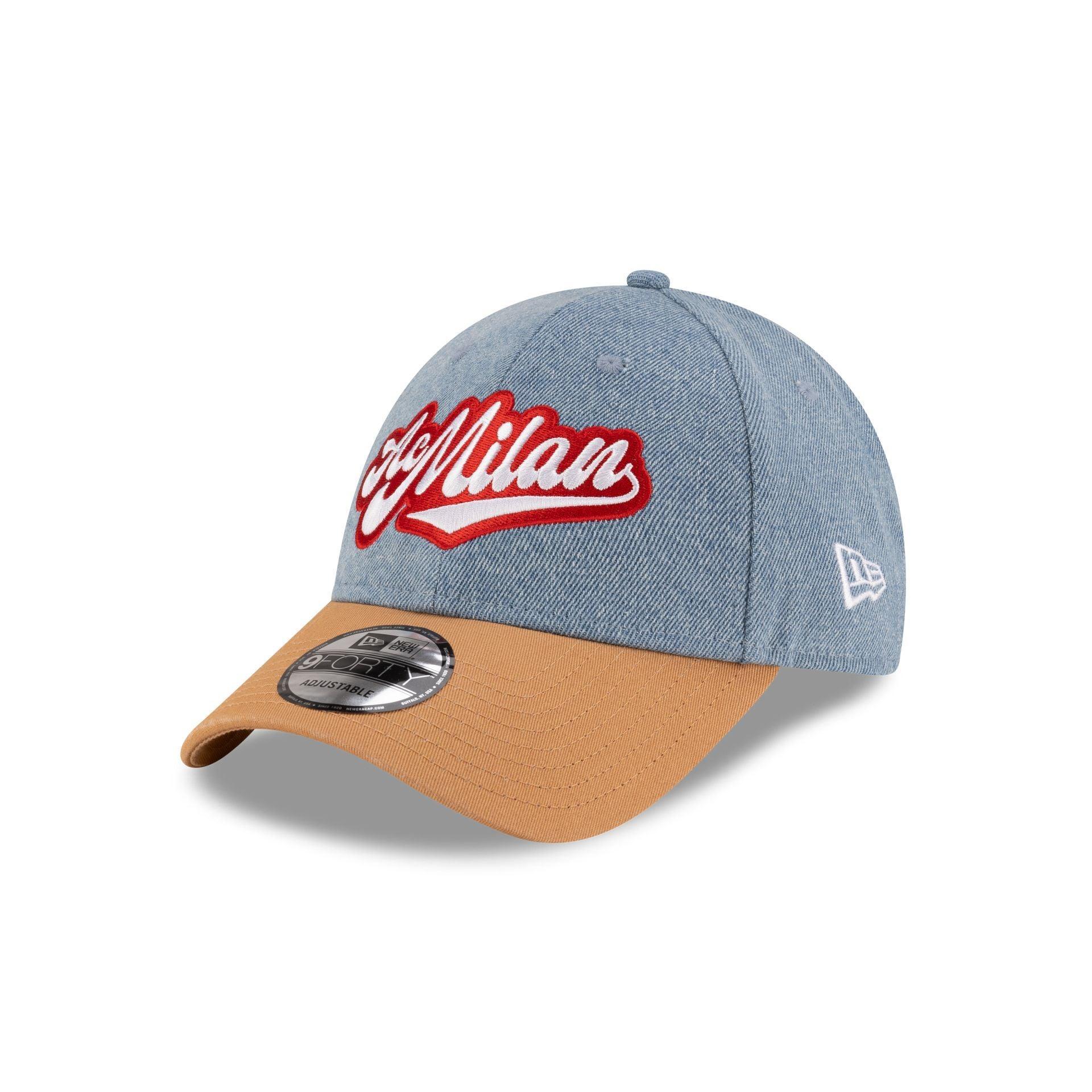 AC Milan Denim 9FORTY Adjustable Hat Male Product Image