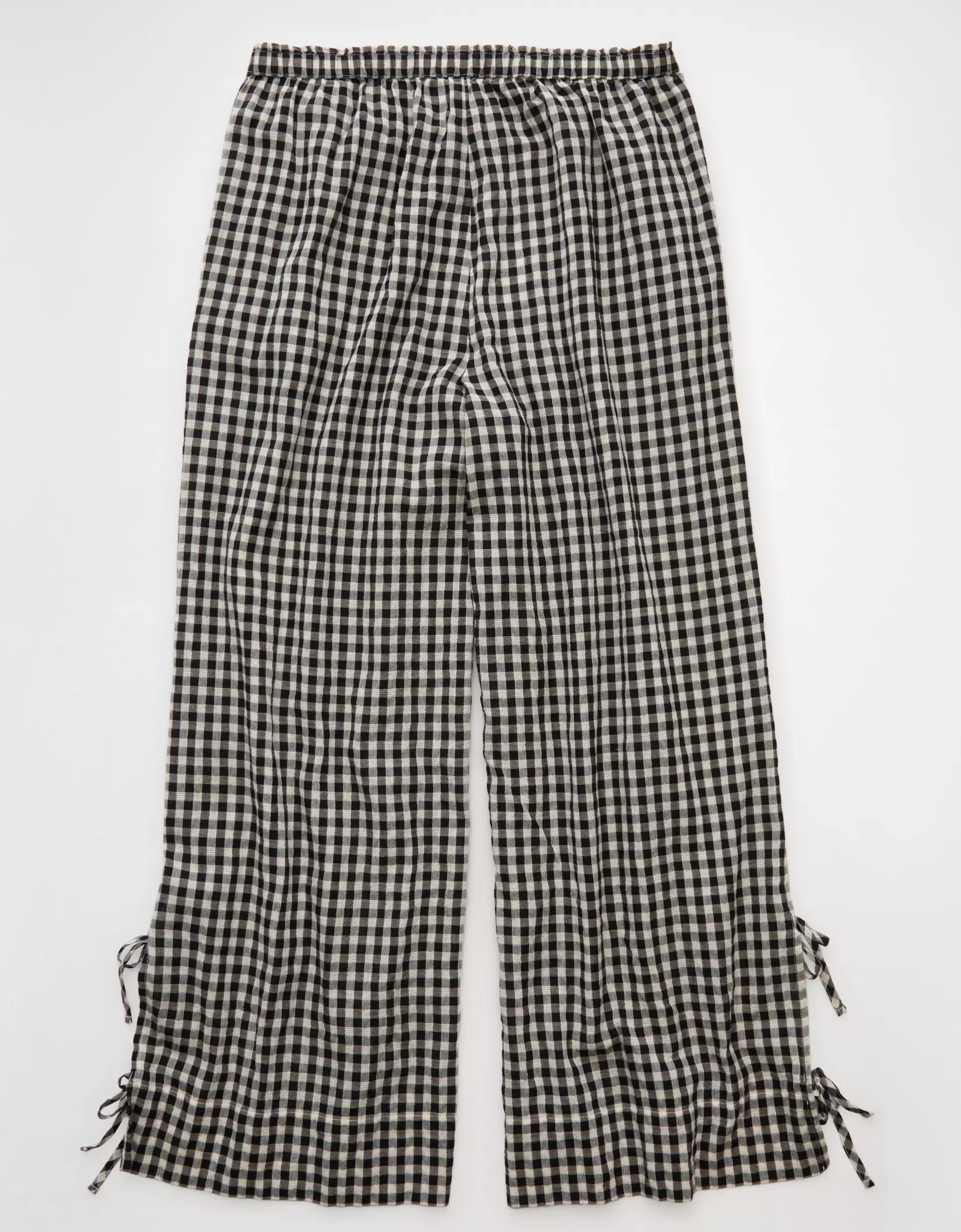 AE Stretch High-Waisted Tie Side Pull-On Pant Product Image