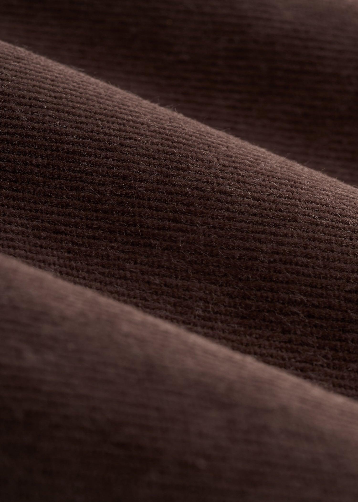 Mid-Rise Mini Bootcut Corduroy Pants for Tall Women in Espresso Female Product Image