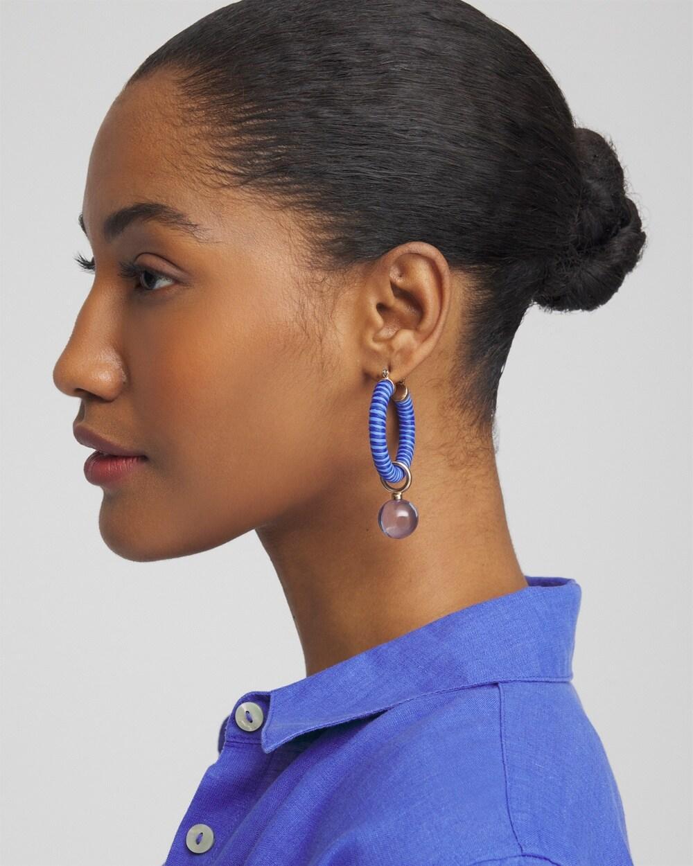 No Droop™ Convertible Blue Hoops Product Image